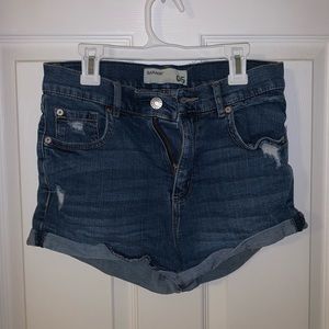 Size 5 denim high wasted jean shorts